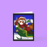 Santa Fox Notecard