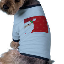 Santa Frame pet clothing by mariabellimages Santa Frame pet clothing