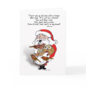 Santa & Friends Card by graphicdoodles Santa & Friends Card
