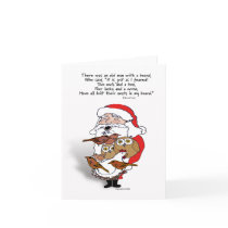 Santa & Friends Note Card