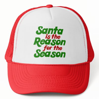 Santa funny christmas humor parody hats