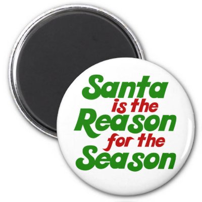 Santa funny christmas humor parody magnets