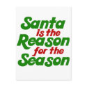 Santa funny christmas humor parody postcards by BoogieMonst Santa funny christmas humor parody postcards