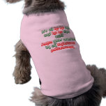 Santa Gets Arrested Doggie Tee Shirt