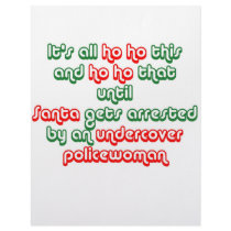 Santa Gets Arrested letterhead