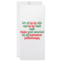 Santa Gets Arrested rack cards