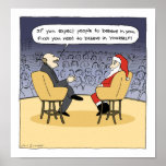 Santa Gets Some Advice Print