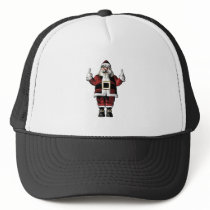 Santa Giving the Finger hats