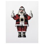 Santa Giving the Finger Personalized Letterhead