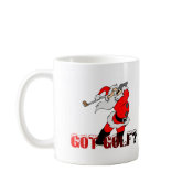 Santa Golf mug