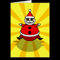 SANTA Greeting Card cards
