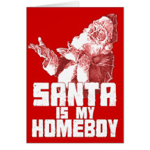 santa greeting cards