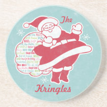 Santa Greetings Coaster coasters