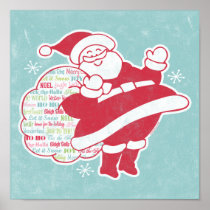 Santa Greetings Poster
