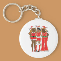 Santa Gurlz keychains