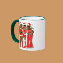 Santa Gurlz mugs
