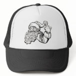 santa mesh hats