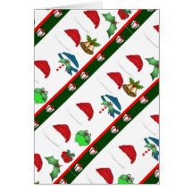 Santa hat Christmas Cards