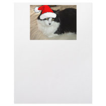 Santa Hat Kitty letterhead by Incatneato Santa Hat Kitty letterhead