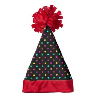 Santa Hat Polka Dots