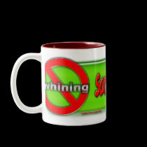 Santa Hates Whining mugs