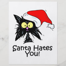 Santa Hates You Flyers