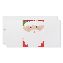 Santa Head Frame photo cards by mariabellimages Santa Head Frame photo cards