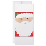 Santa Head Frame rack cards