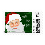 santa. ho ho ho! postage