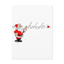 Santa (Ho Ho Ho) postcards