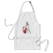 Santa, hohohoe apron