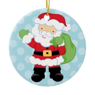 Santa | Holiday Ornament ornament