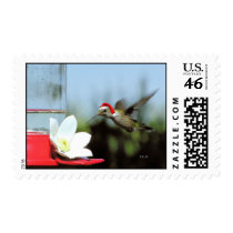 Santa Hummer postage by bubabird Santa Hummer postage