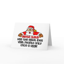 Santa Humor cards