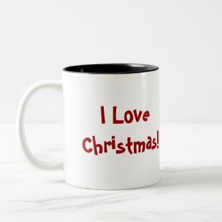 Santa - I Love Christmas Mug mug