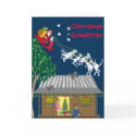 Santa in Australia cards
