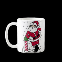 Santa In Snow