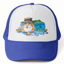 Santa in Waikiki hats by kanilea Santa in Waikiki hats