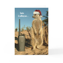 Santa is calling you - Seasons greetings 3 cards