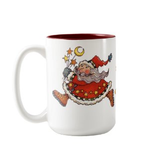 Santa is Coming Christmas Mug