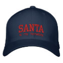 SANTA, is my homeboy embroidered hats