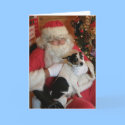 Santa & Jack Russell cards by rescue_ranch Santa & Jack Russell cards