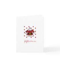 Santa Jingle Note Card