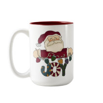 Santa Joy mugs by christmasshop Santa Joy mugs