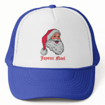 Santa Joyeux Noel Mesh Hats