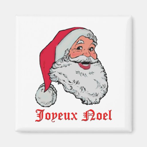 Santa Joyeux Noel Magnet