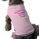 Santa Kicks Easter Bunny Butt! Pet Shirt