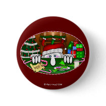Santa Kilroy Button by kilroyworld Santa Kilroy Button