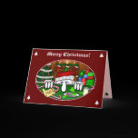 Santa Kilroy Christmas Card