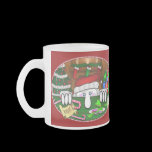 Santa Kilroy Frosted Mug mugs